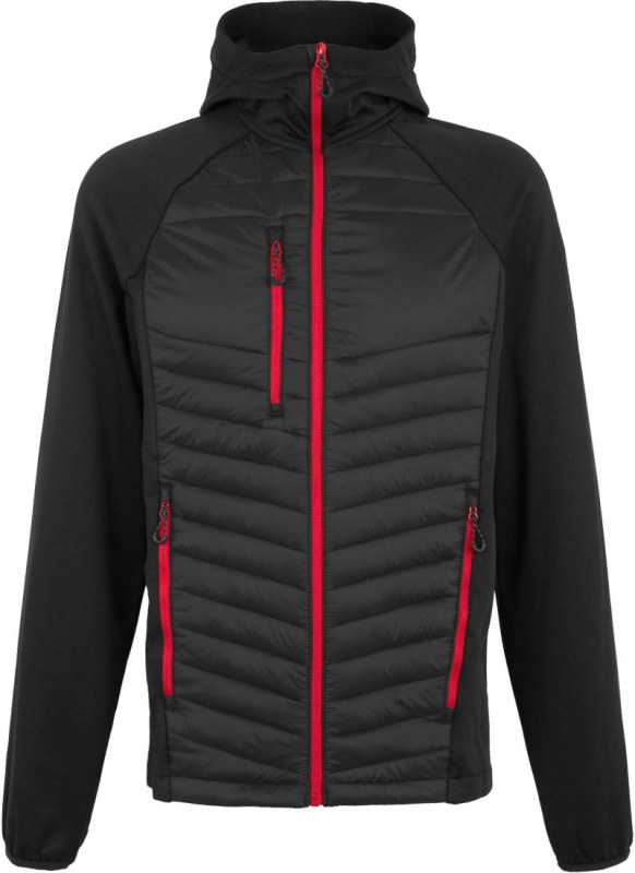 Regatta TRA 549 Hybridní bunda "Navigate" 36.A549 black/classic red