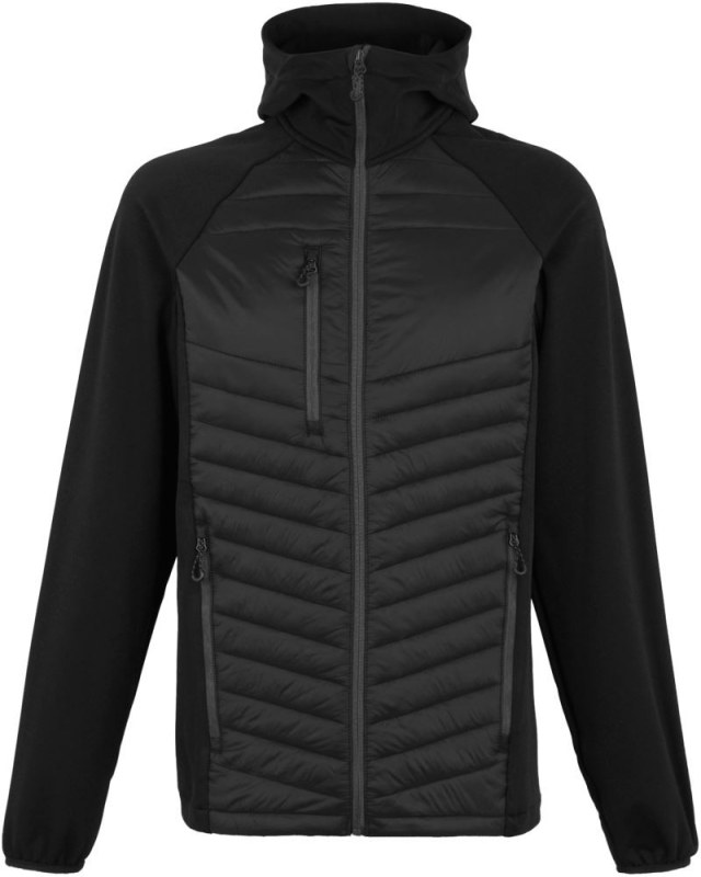Regatta TRA 549 Hybridní bunda "Navigate" 36.A549 black/seal grey - Dámské oblečení bundy