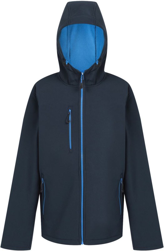Regatta TRA 705 2-vrstvá softshellová bunda "Navigate" 36.A705 navy/french blue