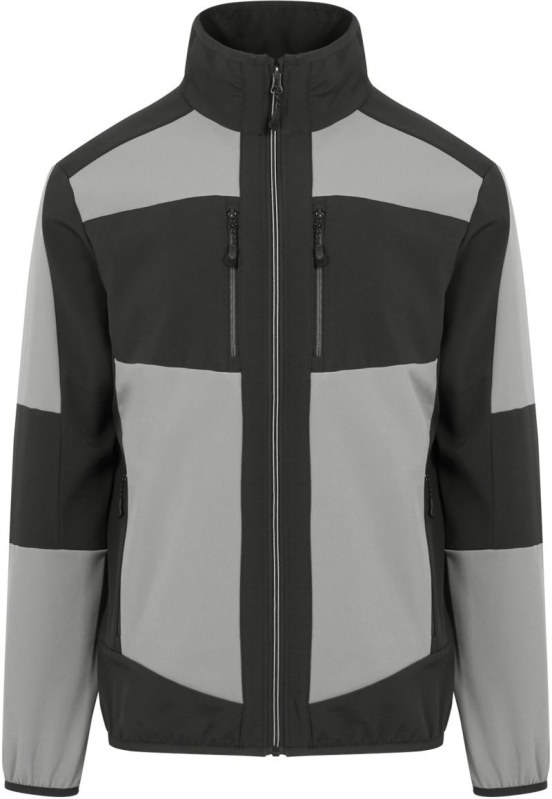 Regatta TRA 753 2-vrstvá softshellová bunda "E-volve" 36.A753 mineral grey/ash