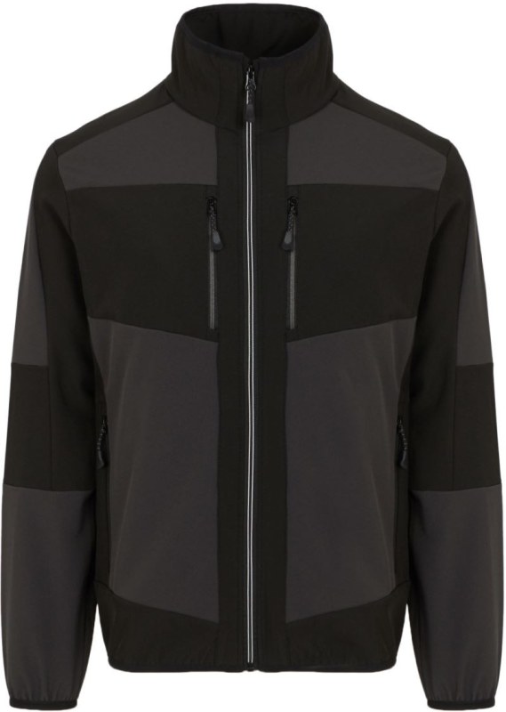Regatta TRA 753 2-vrstvá softshellová bunda "E-volve" 36.A753 ash/black