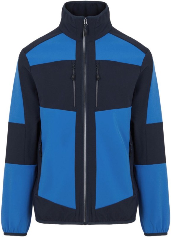 Regatta TRA 753 2-vrstvá softshellová bunda "E-volve" 36.A753 strong blue/navy - Dámské oblečení bundy