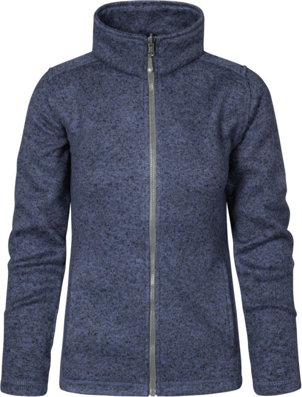 Promodoro 7725 Dámská pletená fleecová bunda 40.7725 heather blue