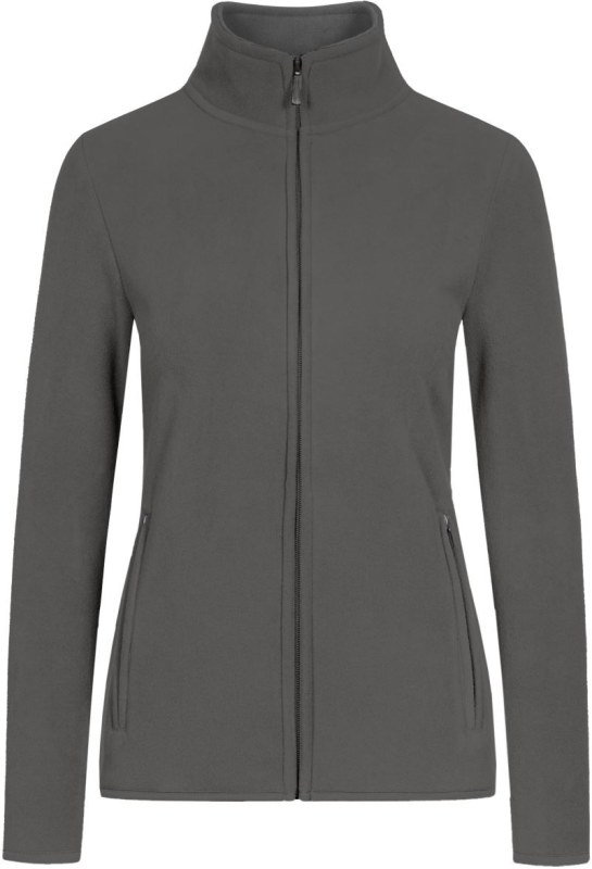Promodoro 7965 Dámská dvojitá fleecová bunda 40.7965 steel grey