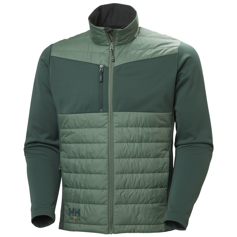 Helly Hansen Oxford 73370 Pracovní hybridní bunda "Oxford" 59.3370 spruce/darkest spruce - Dámské oblečení bundy