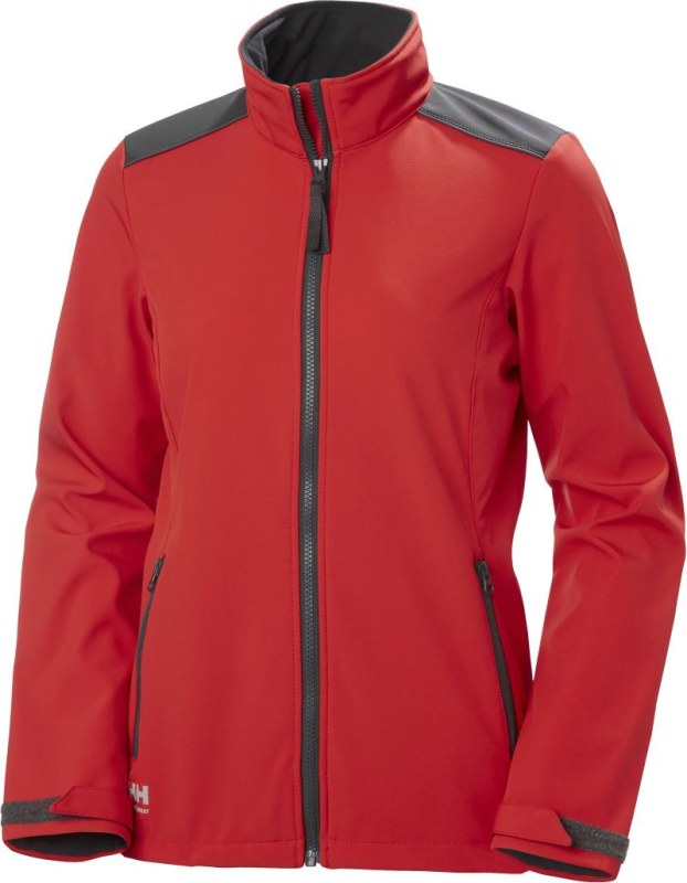 Helly Hansen Manchester 74241 Dámská 2-vrstvá softshellová bunda "Manchester" 59.4241 alert red/ebony