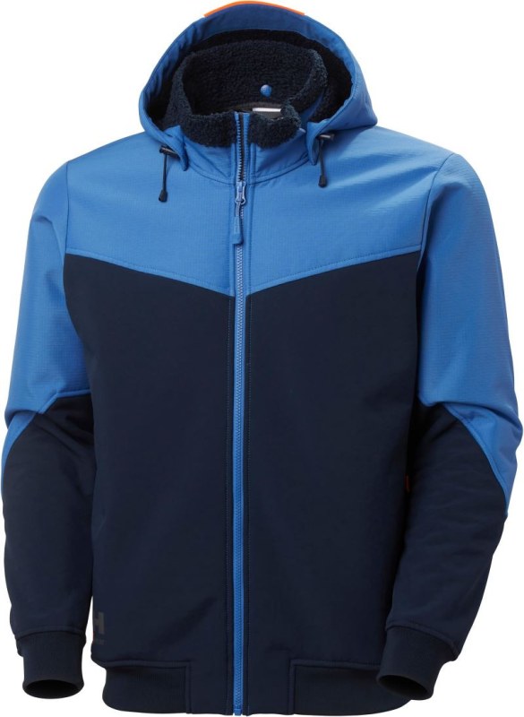Helly Hansen Oxford 74291 Pracovní zimní softshellová bunda "Oxford" 59.4291 navy/stone blue