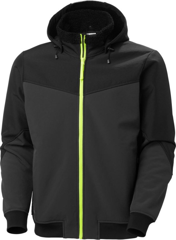 Helly Hansen Oxford 74291 Pracovní zimní softshellová bunda "Oxford" 59.4291 black/ebony - Dámské oblečení bundy