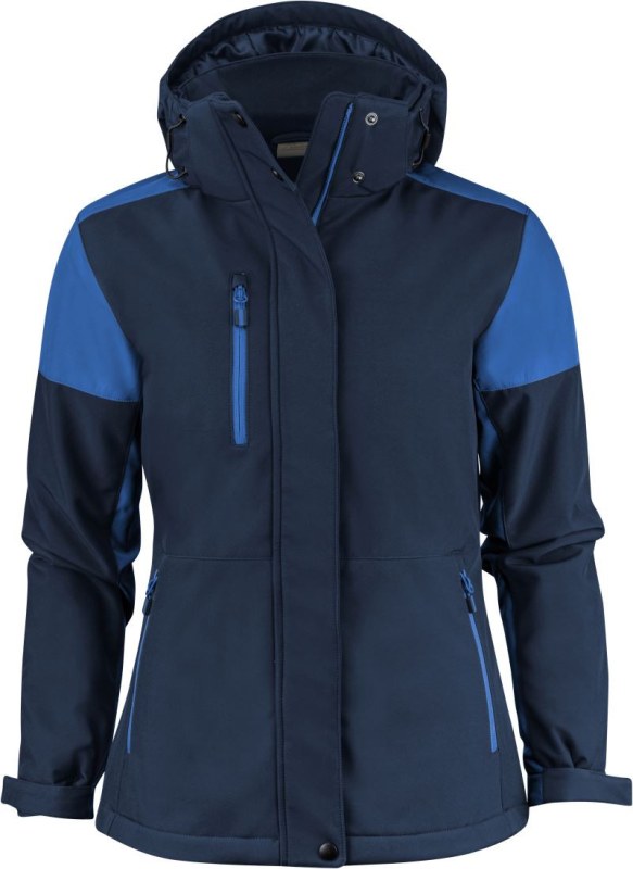 Printer Prime Padded Softshell Women Dámská zimní softshellová bunda 61.1072 navy/cobalt - Dámské oblečení bundy