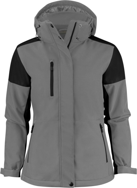 Printer Prime Padded Softshell Women Dámská zimní softshellová bunda 61.1072 anthracite/black
