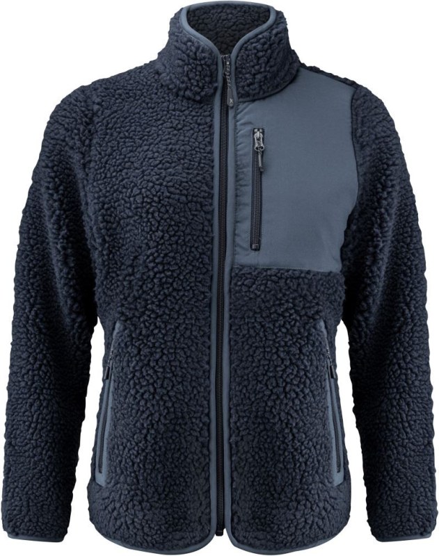 James Harvest Kingsley Fleece Women Dámská fleecová bunda Sherpa "Two-Tone" 62.1504 navy