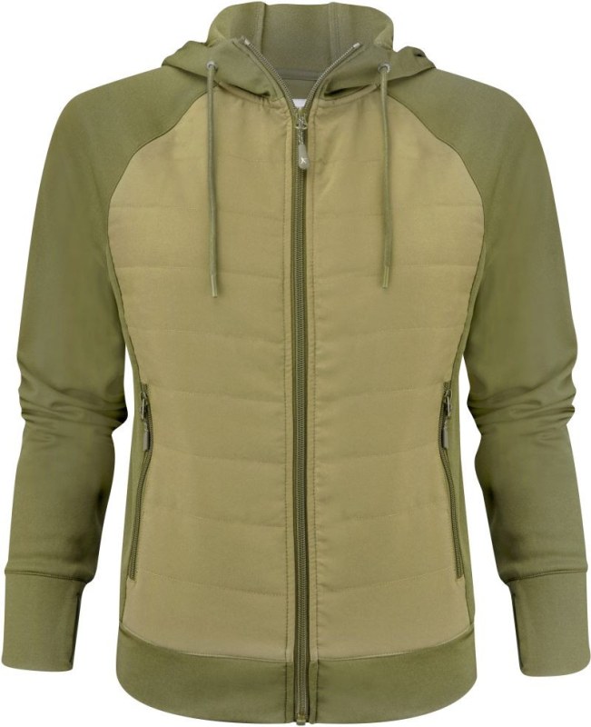 James Harvest Keyport Jacket Women Dámská hybridní bunda "Two-Tone" 62.2044 moss green