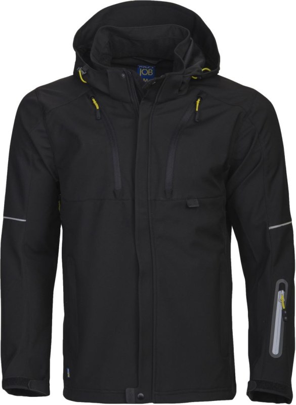 ProJob 3406 Functional Jacket Pracovní 3-vrstvá softshellová bunda 64.3406 black - Dámské oblečení bundy