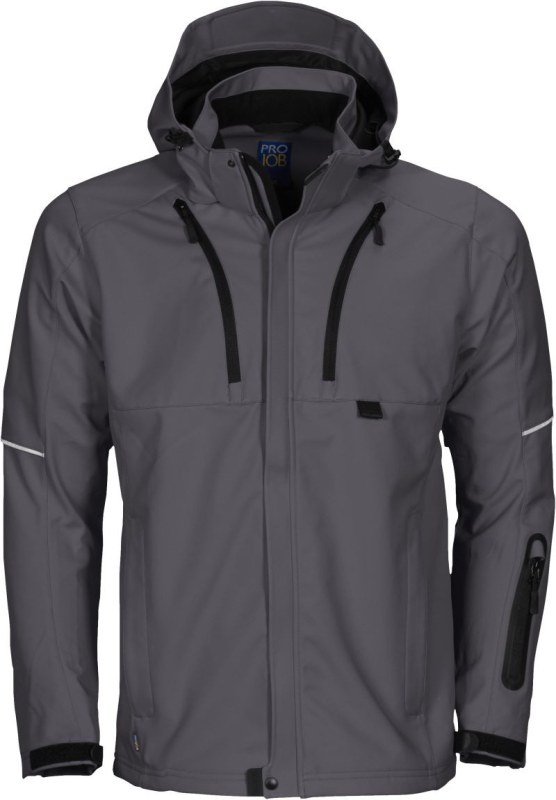 ProJob 3406 Functional Jacket Pracovní 3-vrstvá softshellová bunda 64.3406 grey