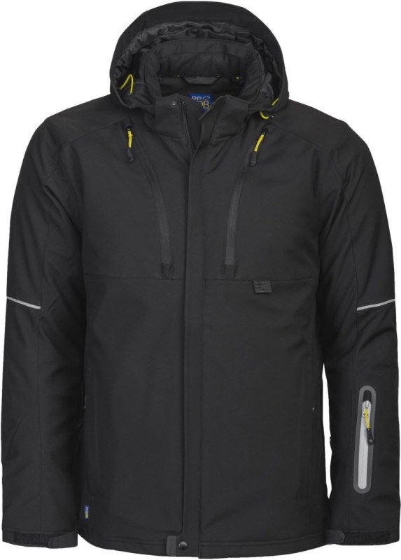 ProJob 3407 Padded Jacket Zateplená pracovní softshellová bunda 64.3407 black