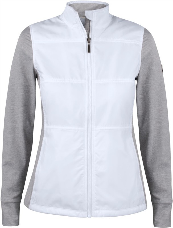 Cutter & Buck Stealth Jacket Women Dámská hybridní strečová bunda 68.1443 white - Dámské oblečení bundy