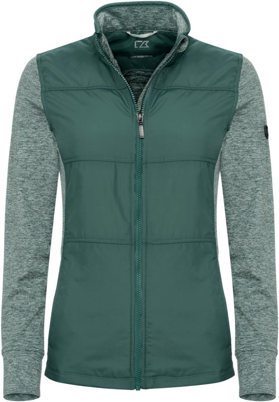 Cutter & Buck Stealth Jacket Women Dámská hybridní strečová bunda 68.1443 pine green