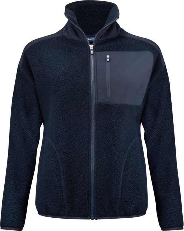 Cutter & Buck Cascade Sherpa Women Dámská fleecová bunda Sherpa 68.1471 dark navy - Dámské oblečení bundy