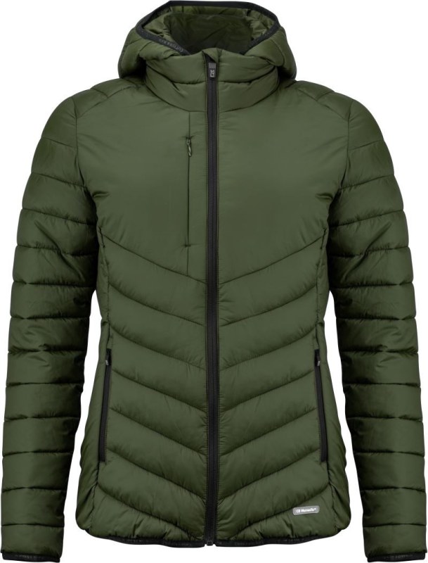 Cutter & Buck Mount Adams Jacket Women Dámská prošívaná bunda 68.1475 ivy green - Dámské oblečení bundy