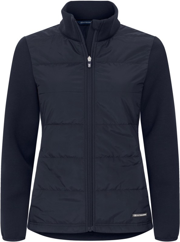 Cutter & Buck Pemberton Hybrid Jacket W Dámská hybridní strečová bunda 68.1495 dark navy