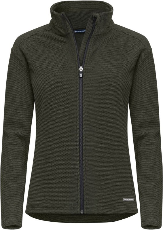 Cutter & Buck Hunts Fleece Jacket Women Dámská fleecová bunda "Hunts Point" 68.8433 ivy green
