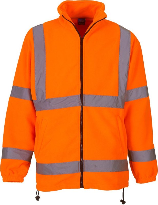 Yoko HVK 08 Hi-Vis Fleecová Bunda 79.VK08 hi vis orange - Dámské oblečení bundy