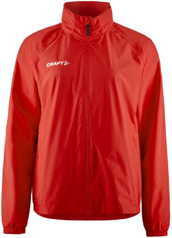 Craft Teamwear Evolve Rain Jacket W Lehká dámská bunda do deště 82.3820 bright red - Dámské oblečení bundy
