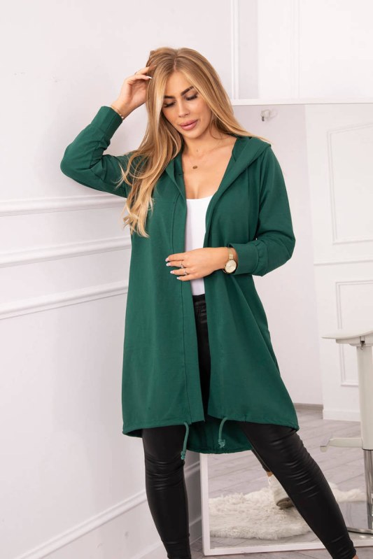 Světle zelená bunda s potiskem - Dámské oblečení bundy
