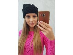 Dámská čepice Dagmara K332 černá