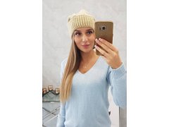 Dámská čepice Ingrid K371 beige