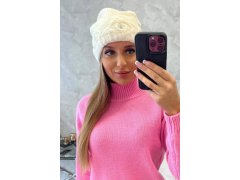 Dámská čepice Ramona K383 ecru