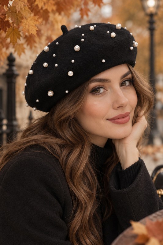 BERET CDW-0035 - Dámské oblečení doplňky Čepice a&nbsp;klobouky