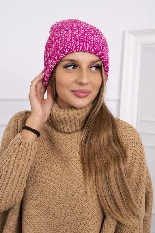 Dámská čepice Delia K260 fuchsiová - Dámské oblečení doplňky Čepice a&nbsp;klobouky