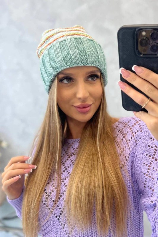 Dámská čepice Feba K330 dark mint