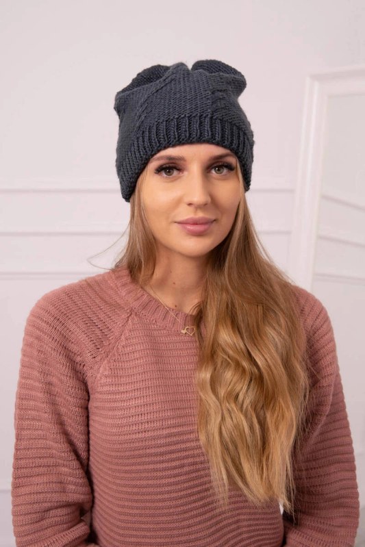 Dámská čepice Lorena K377 graphite