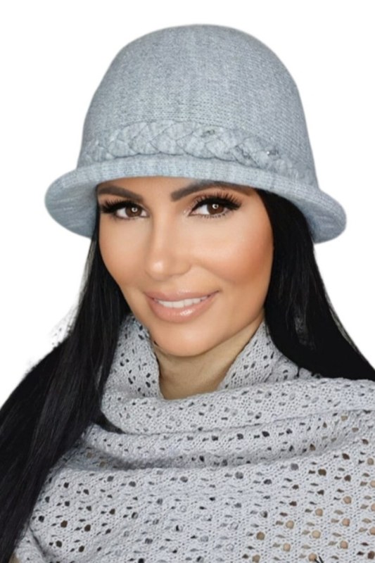Dámský klobouk FARIDA šedý - Kamea - Dámské oblečení doplňky Klobouky a kšiltovky
