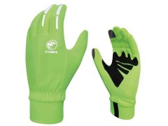 CHIBA THERMOFLEECE WATERPRO Rukavice žluté, velikost S