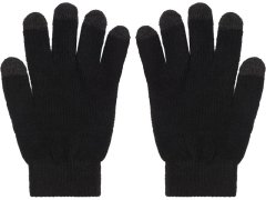 Daiber MB 7949 Pletené rukavice na dotykový displej 03.7949 black