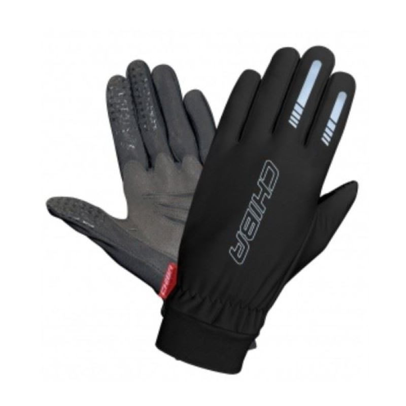 CHIBA THERMOFLEECE WATERPRO Rukavice černé M