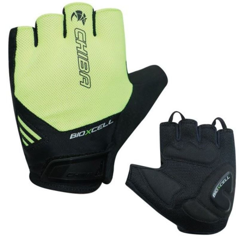 Rukavice CHIBA BIOXCELL AIR neonově žluté 3XL