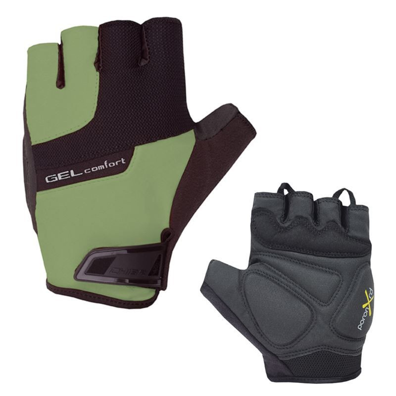 Rukavice CHIBA GEL COMFORT XXL olivově zelené