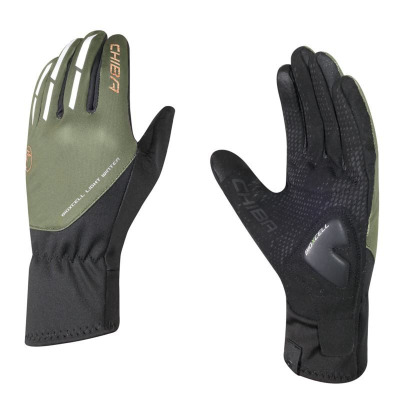 CHIBA Rukavice BIOXCELL LIGHT WINTER olivové XXL - Dámské oblečení doplňky Rukavice