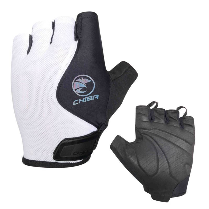 Rukavice CHIBA LADY AIR PLUS černobílé XS