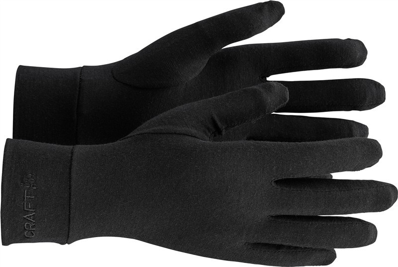 Craft Corporate Essence Wool Light Glove Rukavice z merino vlny 81.6634 black