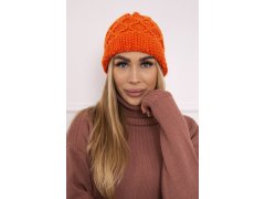 Roma Bis fleecová čepice K235 oranžová
