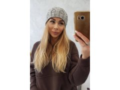 Fleecová čepice Sonia K201 šedá