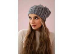 Milano fleecová čepice K203 tmavě šedá