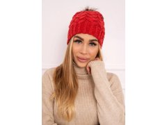 Fleecová čepice Daria K217 malpberry