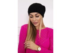 Sandra K210 fleecová čepice černá
