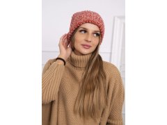 Dámská čepice Delia K260 červená